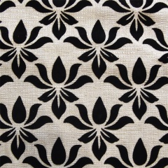 Wholesale 100% Polyester Velvet Flocking Stretch Linen Sofa Fabric Flock Fabric
