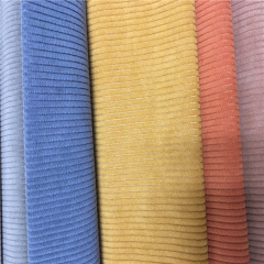 100% Polyester Fabric for Home Textile Corduroy Fabric for garment Home Textile bag