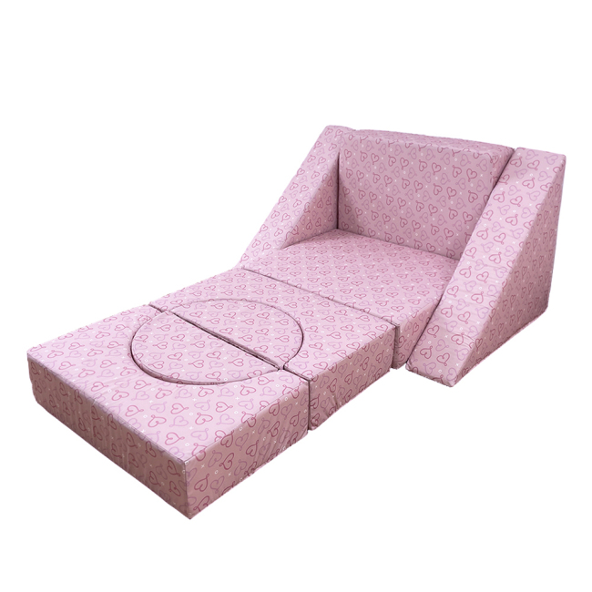 Fashionable bean bag sofa Folding  Kids Modular Play Couch