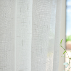 polyester organza voile sheer tulle curtain fabric