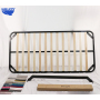 Wejoy British style folding queen king size wood ottoman bed frame with gas lift