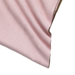 Waterproof Soft hand feeling plain dyed high quality woven velvet polyester suede fabric for sofa cover