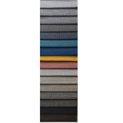Wholesale Popular Linen Jacquard Sofa Fabric 100% Polyester Linen Like Fabric