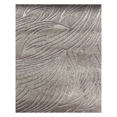 205#  Decorative Custom 100 Polyester Embossed Upholstery Fabrics For Sofas And Furniture