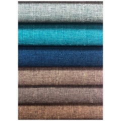 MALTA Hometextile 100% Polyester Linen Look Upholstery Fabric Linen Fabric Wholesale