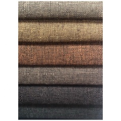 MALTA Hometextile 100% Polyester Linen Look Upholstery Fabric Linen Fabric Wholesale