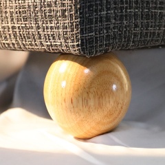 Wejoy Wholesale wooden accessories for furniture tapered wood furniture legs feet wooden ball sofa legs for cabinet