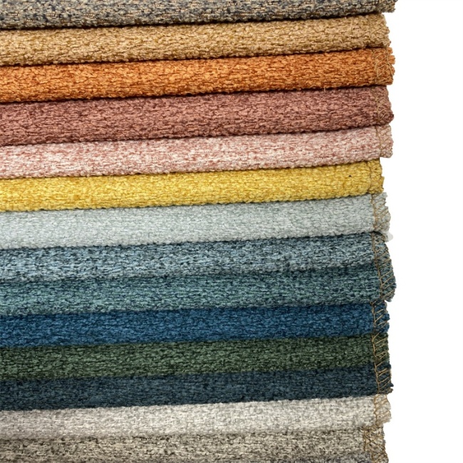 Home Furnishing Linen Appearance Velvet Feeling Sofa Cover Raw Material