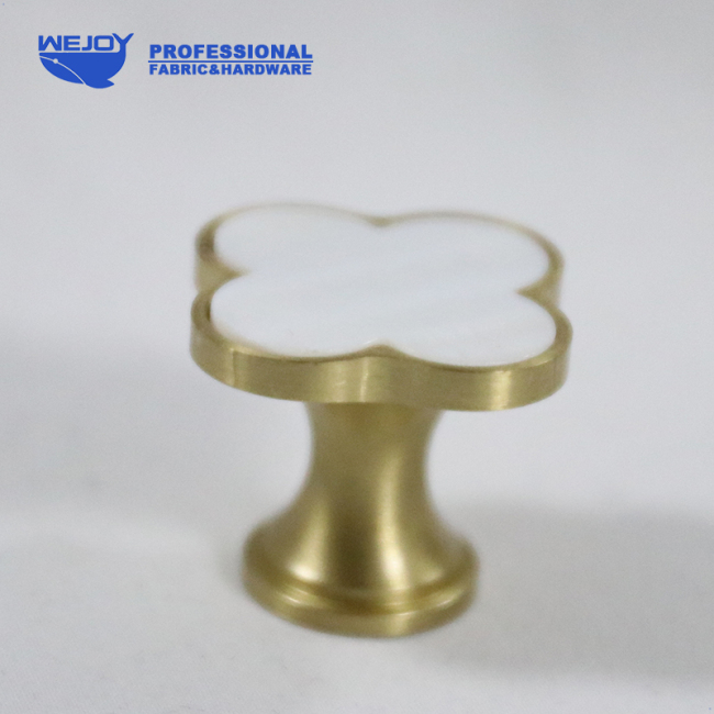 Door pull knob handle and simple solid flower shaped furniture handles for other furniture