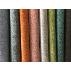 Factory OEM/ODM Customized Color Upholstery Sofa Clothing Cotton Linen Suede Fabric Textile