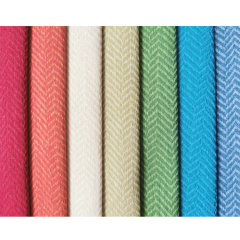 Home Textile Natural Linen Luxury Curtain Fabric Linen Herringbone Linen Fabric