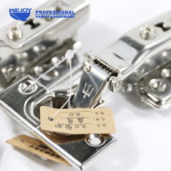 Wejoy Cheap Furniture hardware fittings concealed stainless steel soft close cabinet door butt hinge