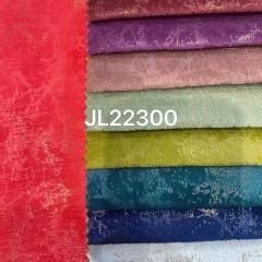 JL22300-foil textiles and fabrics julong factory  gold upholstery  fabrics sofa home textile Egypt