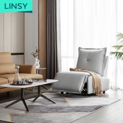 Linsy Great Relaxing Electric Single Accent Chairs And Recliner Sofa Chairs For Living Room Lounge G004