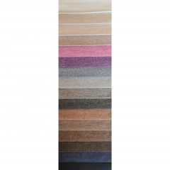 Manufacturer Colourful Woven Linen Sofa Fabric Linen Polyester Blend Fabric