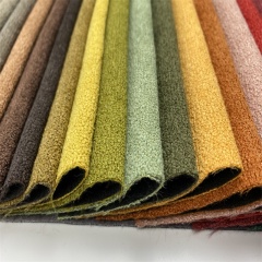 100% Polyester Look Like Linen Sofa Fabric for Upholstery  chair cushion fabric
