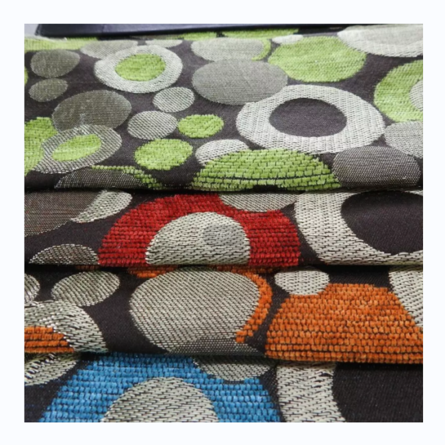 Multicolor Decorative High Quality Upholstery Velvet Flock Fabric Printed Flocking Fabric