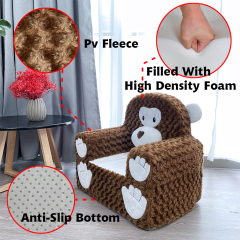 special design cute monkey shape foam sofa chair for kids