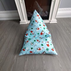 Christmas Cartoon Single Bean Bag Sofa Bed Kids Beanbag Chairs Sleeper Modern Leisure Lounge bean bag triangle