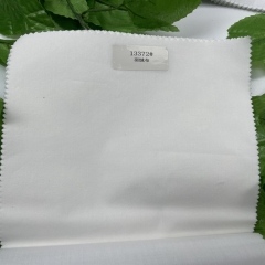 thin 20%Cotton 80%polyester Down Cloth fabric white color for upholstery