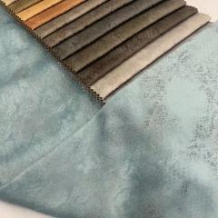 JL23758--New Design Luxury Good Quality Holland Velvet Bronzing Sofa Fabric For Upholstery