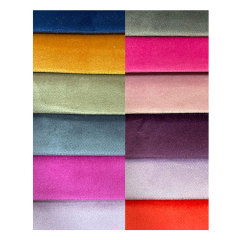 HL001 Home Decor Polyester Upholstery Holland Velvet Fabric Printed Velvet Fabric For Sofa