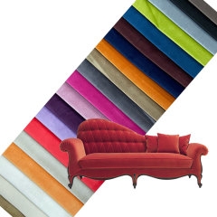 HL001 Home Decor Polyester Upholstery Holland Velvet Fabric Printed Velvet Fabric For Sofa