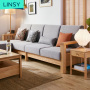 Linsy Living room grey sectional couch sofa set