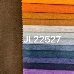 JL22527polyester home textile sofa fabric for Malaysia plain Comfortable Warm Upholstery Pillow  linen upholstery fabric
