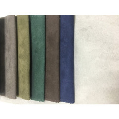 Wholesale Custom Polyester Sofa Microfiber Imitation Suede Fabric