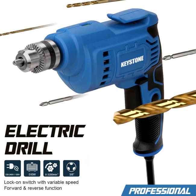 PRO 56210 Corded 3/8 In. Electric Drill