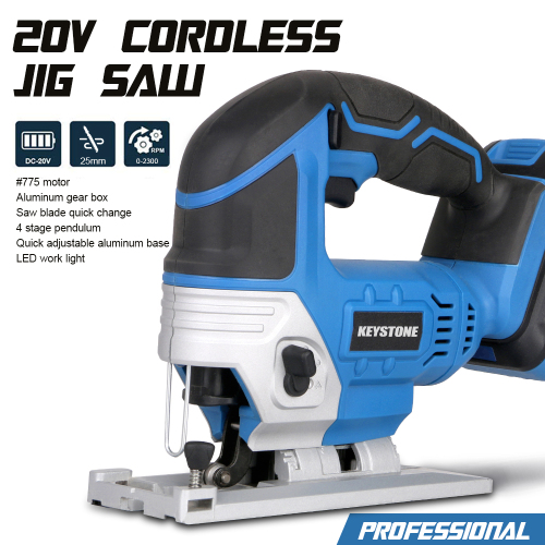 PRO 97802 Cordless Brushed 1 In. Jig Saw (Bare Tool)