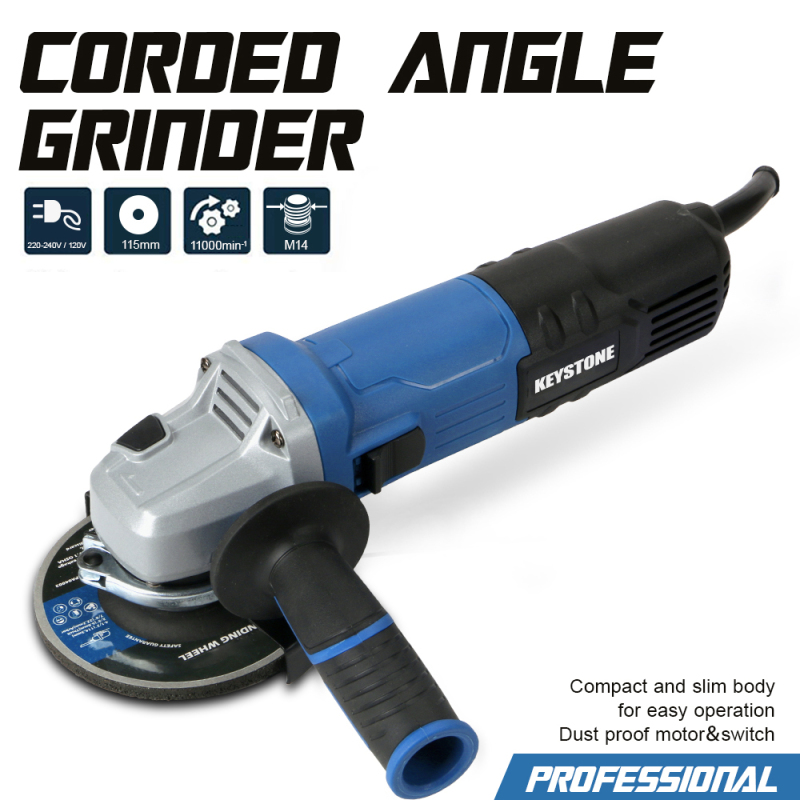 Pneumatic 4-1/2 in. Professional Angle Grinder