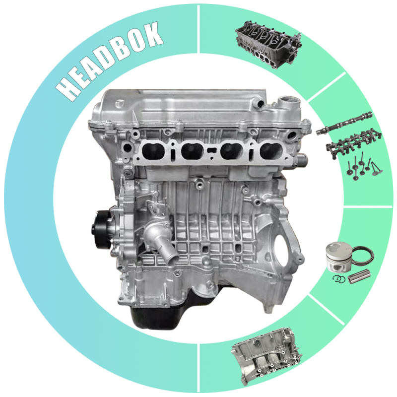 HEADBOK new 1ZZ Long Block Bare Engine Assembly 1ZZ Long Block Bare Engine For 1ZZ Complete Engine Assembly