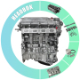 HEADBOK High Quality 2AZ cylinder block 2AZ Engine For Toyota Camry RAV4 new 2AZ engine assembly