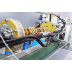 Máquina para fabricar cubiertas de brazo a prueba de agua desechables con cubierta de manga de plástico PE