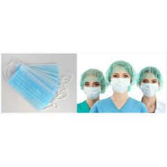 High speed 3 ply Disposable Out Loop  Medical Face Mask Making Machine