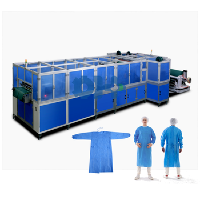 cheap wholesale best selling Disposable Gowns Production Line Surgical Gown Making Machine