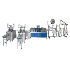 Non Woven Surgical Korea 3Ply Automatic Making Disposable 3 Layer Full Face Mask Machine