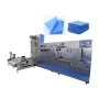 Nonwoven PP SMS SMMS Bed Sheet Disposable Spunlace Fabric Bath towel Folding Machine