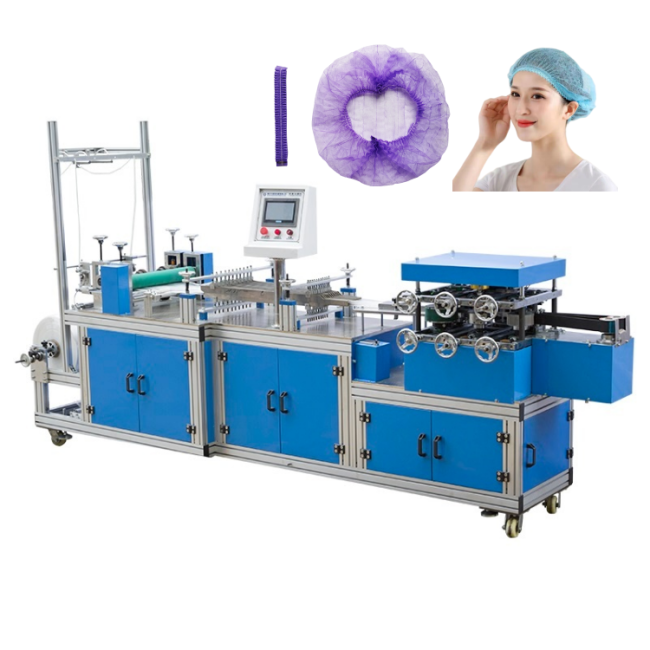 Disposable Medical Hospital Nonwoven Fabric Cap Machine Clip Surgeon Cap Making Machine