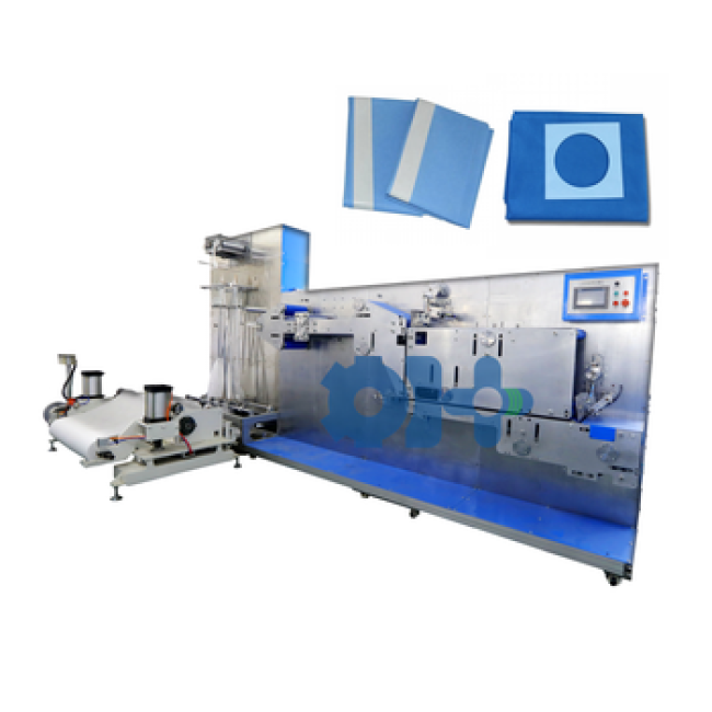 cheap wholesale best selling New Automatic Bed Sheet Design Surgical Drape Sheet Making Machine