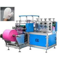 Máquina de guantes no tejidos biodegradables de toallitas húmedas de tela no tejida con mejores ventas al por mayor