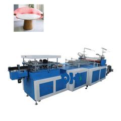 Factory Price PE Plastic Disposable Elastic Cuff Dinner Table Cover Making Machine