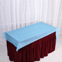Salon Disposable Medical Bed Sheet Folding Machine Nowoven Massage Spa Bedsheet Making Machine