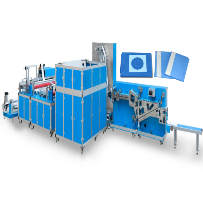 Automatic Folding Disposable Non Woven Hospital Bed Sheets Making Machine