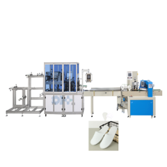 Smart Full Automatic Disposable Slipper Production Line Hotel Shoes Making Machine