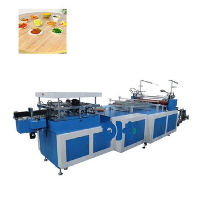Factory Price Automatic Disposable Plastic Table Cover Making Machine