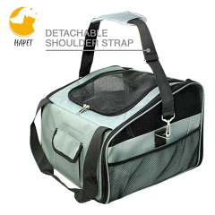 Wholesale Premium Pet Carrier Airline Approved Soft Sided For Cats And Dogs Portable Cozy Travel Pet Bag