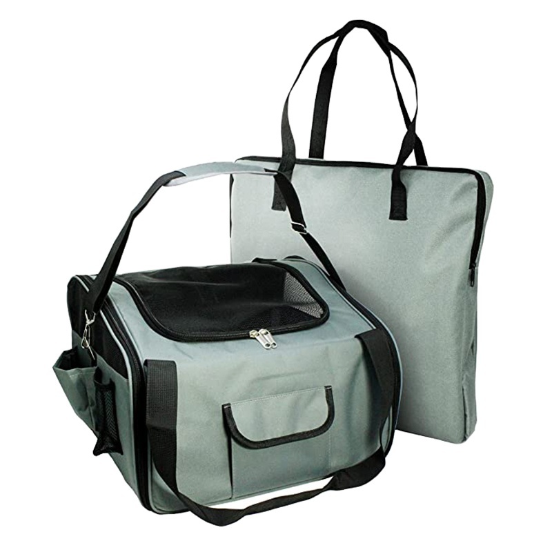 Wholesale Premium Pet Carrier Airline Approved Soft Sided For Cats And Dogs Portable Cozy Travel Pet Bag